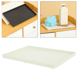 Maxbell Serving Platter Ornament Container Plate for Parties Restaurant Countertop White Large