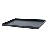 Maxbell Serving Platter Ornament Container Plate for Parties Restaurant Countertop Black Large