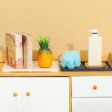 Maxbell Serving Platter Ornament Container Plate for Parties Restaurant Countertop White Small