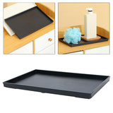 Maxbell Serving Platter Ornament Container Plate for Parties Restaurant Countertop Black Small