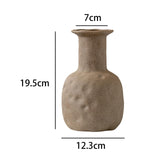Maxbell Ceramic Vase Modern Simple Ornaments for Room Wedding Housewarming Gift 12.3cmx19.5cm