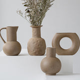 Maxbell Ceramic Vase Modern Simple Ornaments for Room Wedding Housewarming Gift 12.3cmx19.5cm