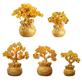 Maxbell Feng Shui Money Tree Tabletop Ornament for Indoor Spring Festival Decoration L StyleA