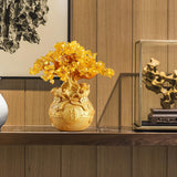Maxbell Feng Shui Money Tree Tabletop Ornament for Indoor Spring Festival Decoration L StyleA
