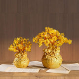 Maxbell Feng Shui Money Tree Tabletop Ornament for Indoor Spring Festival Decoration S StyleA