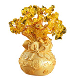 Maxbell Feng Shui Money Tree Tabletop Ornament for Indoor Spring Festival Decoration S StyleA