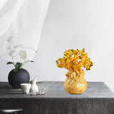 Maxbell Feng Shui Money Tree Tabletop Ornament for Indoor Spring Festival Decoration S StyleA