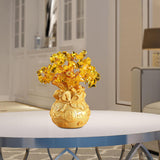 Maxbell Feng Shui Money Tree Tabletop Ornament for Indoor Spring Festival Decoration S StyleA