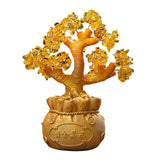 Maxbell Feng Shui Money Tree Tabletop Ornament for Indoor Spring Festival Decoration L StyleC