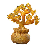 Maxbell Feng Shui Money Tree Tabletop Ornament for Indoor Spring Festival Decoration L StyleC