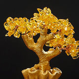 Maxbell Feng Shui Money Tree Tabletop Ornament for Indoor Spring Festival Decoration S StyleC