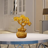 Maxbell Feng Shui Money Tree Tabletop Ornament for Indoor Spring Festival Decoration S StyleC