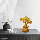 Maxbell Feng Shui Money Tree Tabletop Ornament for Indoor Spring Festival Decoration S StyleC