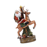 Maxbell Santa Statues Decoration with Lights for Office Desk Table Girls Boys