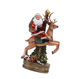Maxbell Santa Statues Decoration with Lights for Office Desk Table Girls Boys