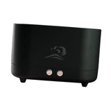 Maxbell Flame Humidifier Aroma Diffuser USB Powered Quiet for Office Bedroom Home Black
