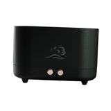 Maxbell Flame Humidifier Aroma Diffuser USB Powered Quiet for Office Bedroom Home Black