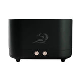 Maxbell Flame Humidifier Aroma Diffuser USB Powered Quiet for Office Bedroom Home Black