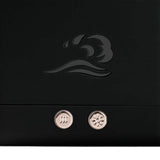 Maxbell Flame Humidifier Aroma Diffuser USB Powered Quiet for Office Bedroom Home Black