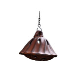 Maxbell Hanging Incense Burner Incense Cones Holder Accent Incense Coil Censer Decor Brown 9.8cmx7.8cm