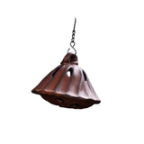 Maxbell Hanging Incense Burner Incense Cones Holder Accent Incense Coil Censer Decor Brown 9.8cmx7.8cm