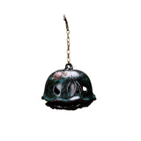 Maxbell Hanging Incense Burner Incense Cones Holder Accent Incense Coil Censer Decor 8.6cmx7cm Deep Green