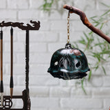 Maxbell Hanging Incense Burner Incense Cones Holder Accent Incense Coil Censer Decor 8.6cmx7cm Deep Green