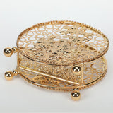 Maxbell Modern Tissue Dispenser Napkin Holder for Dining Table Restaurant Picnic Gold