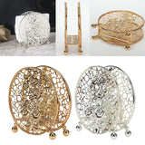Maxbell Modern Tissue Dispenser Napkin Holder for Dining Table Restaurant Picnic Gold