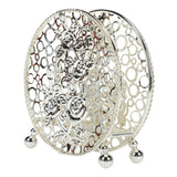 Maxbell Modern Tissue Dispenser Napkin Holder for Dining Table Restaurant Picnic Silver