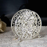 Maxbell Modern Tissue Dispenser Napkin Holder for Dining Table Restaurant Picnic Silver