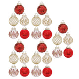 Maxbell 25x Christmas Tree Ornament Decorative Home Ornament for Party Decor Holiday B
