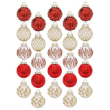 Maxbell 25x Christmas Tree Ornament Decorative Home Ornament for Party Decor Holiday B