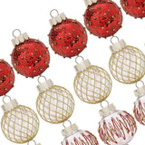 Maxbell 25x Christmas Tree Ornament Decorative Home Ornament for Party Decor Holiday B