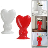 Maxbell Nordic Style Ceramic Vase Dining Room Flowers Arrangement Table Centerpieces White