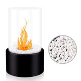 Maxbell Bio Fireplace Indoor Tabletop Fire Pit Home Garden Windproof Mini Fireplace