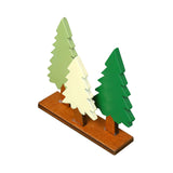 Maxbell Pine Tree Table Decor Christmas Ornament with Stand Desktop Photo Props