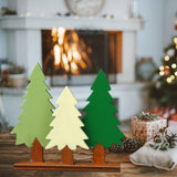 Maxbell Pine Tree Table Decor Christmas Ornament with Stand Desktop Photo Props