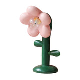 Maxbell 5V Flower Lamp Button Switch Warm Warm White Light for Office Desk Girl Pink