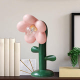 Maxbell 5V Flower Lamp Button Switch Warm Warm White Light for Office Desk Girl Pink