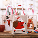 Maxbell Christmas Candy Bag Gift Storage Bag Xmas Favor Pouch for Holiday Birthday Santa