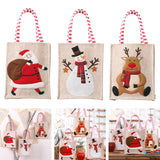 Maxbell Christmas Candy Bag Gift Storage Bag Xmas Favor Pouch for Holiday Birthday Santa