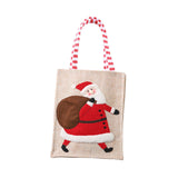 Maxbell Christmas Candy Bag Gift Storage Bag Xmas Favor Pouch for Holiday Birthday Santa