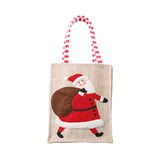 Maxbell Christmas Candy Bag Gift Storage Bag Xmas Favor Pouch for Holiday Birthday Santa