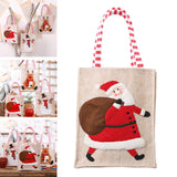 Maxbell Christmas Candy Bag Gift Storage Bag Xmas Favor Pouch for Holiday Birthday Santa