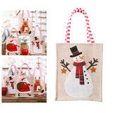 Maxbell Christmas Candy Bag Gift Storage Bag Xmas Favor Pouch for Holiday Birthday Snowman