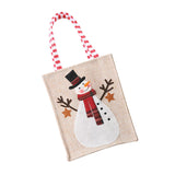 Maxbell Christmas Candy Bag Gift Storage Bag Xmas Favor Pouch for Holiday Birthday Snowman