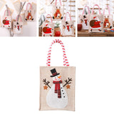 Maxbell Christmas Candy Bag Gift Storage Bag Xmas Favor Pouch for Holiday Birthday Snowman