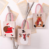 Maxbell Christmas Candy Bag Gift Storage Bag Xmas Favor Pouch for Holiday Birthday Elk