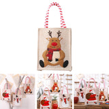 Maxbell Christmas Candy Bag Gift Storage Bag Xmas Favor Pouch for Holiday Birthday Elk